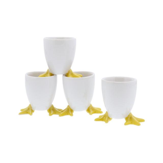 Chicken Feet Egg Cups, Set of 4