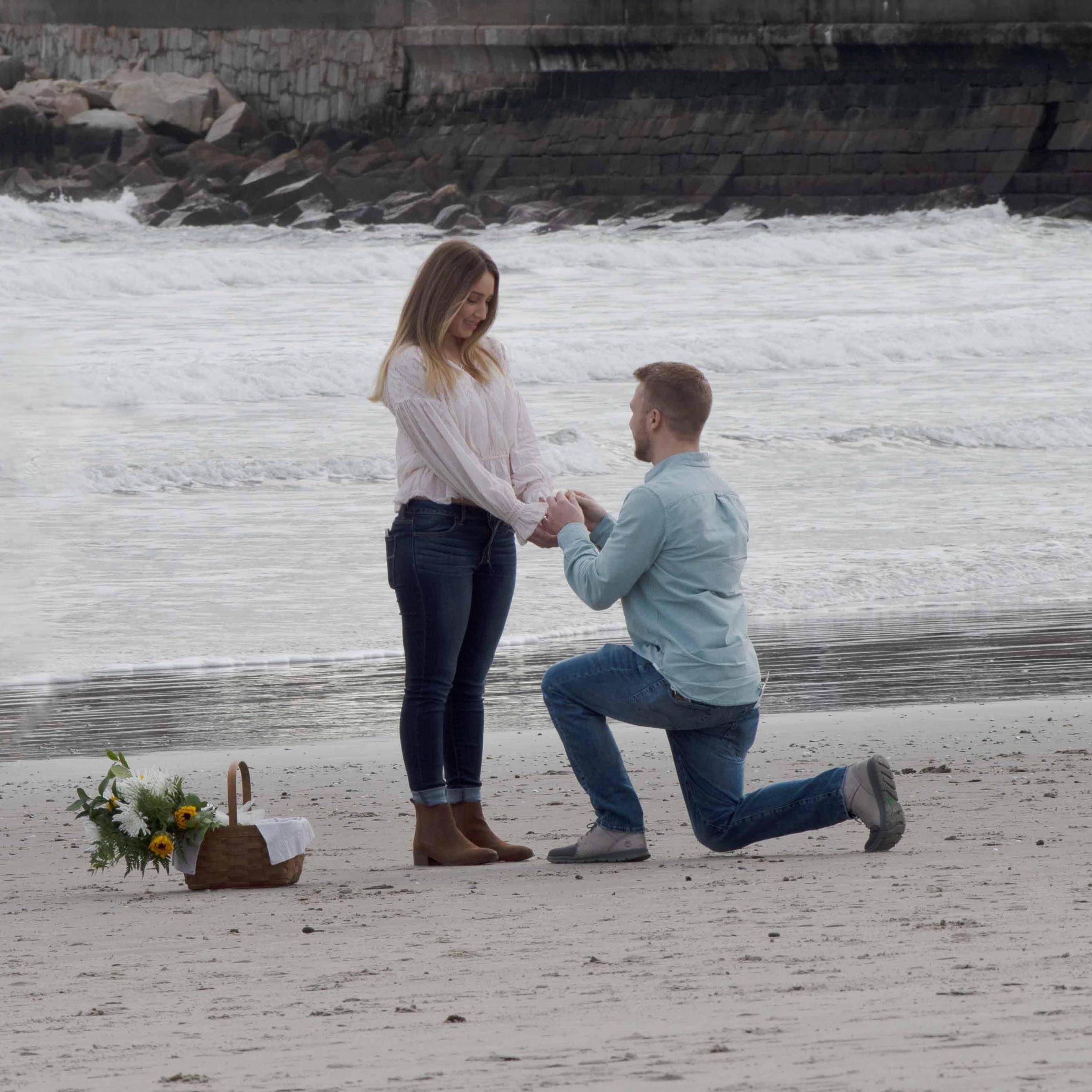 The Proposal,
Location: Narragansett beach, RI
