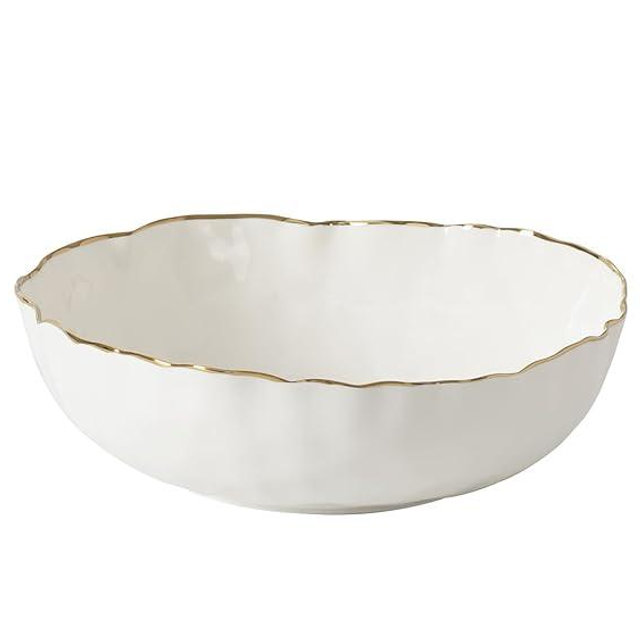 Pampa Bay Large Bowl, Portofino, Kitchen, Gift, 12 x 4 Inch, POR0008WG