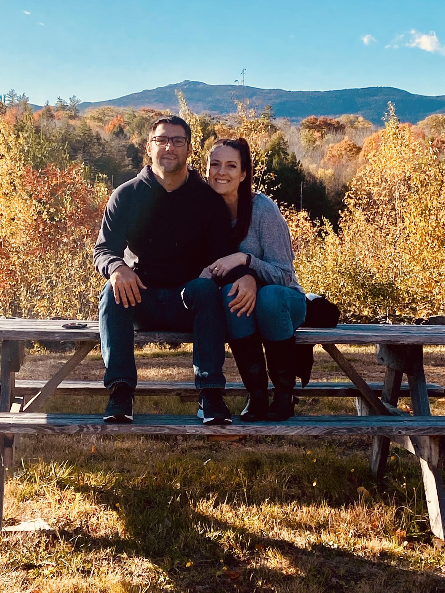 Visiting Lisa and Steven in New Hampshire