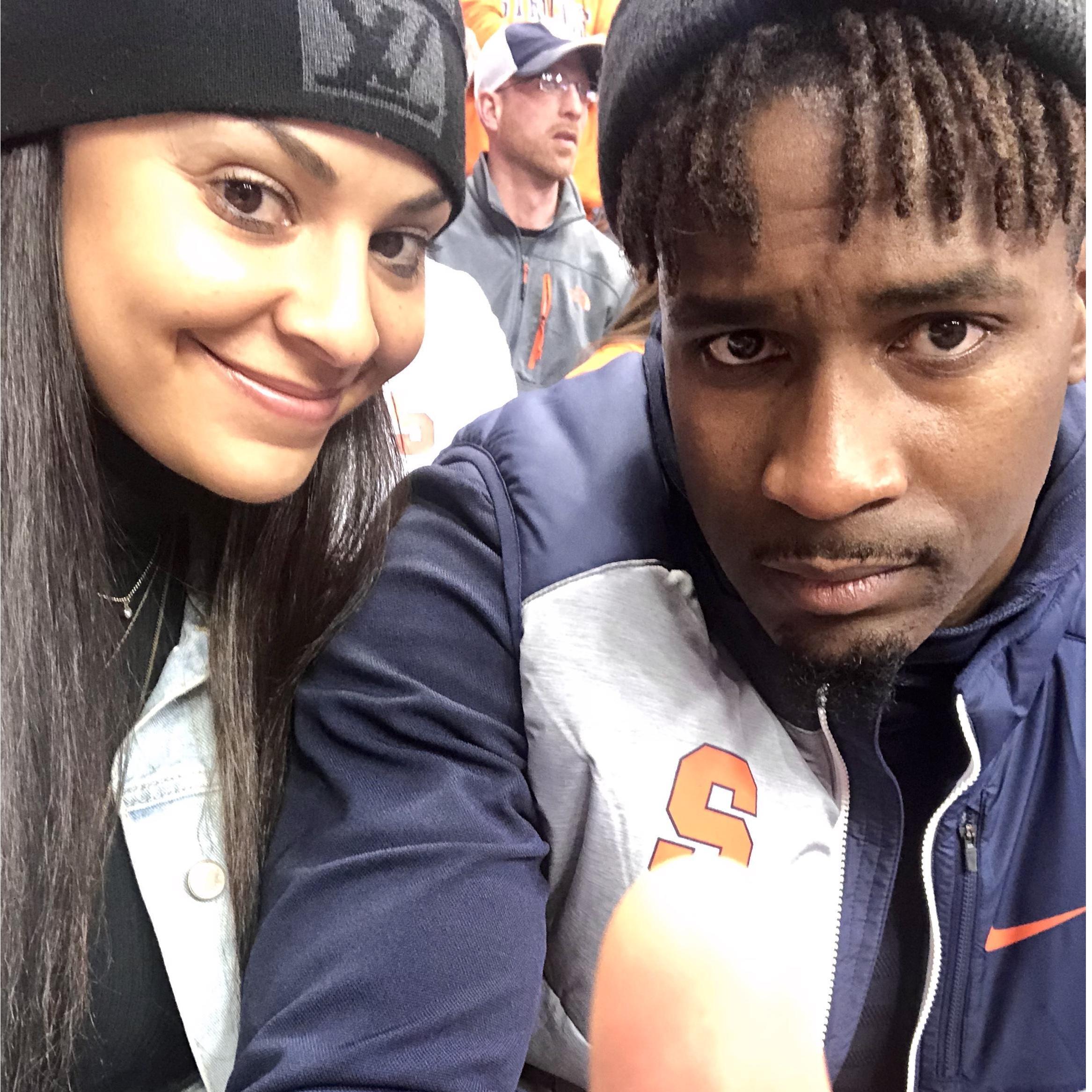 Our FIRST Syracuse basketball game!