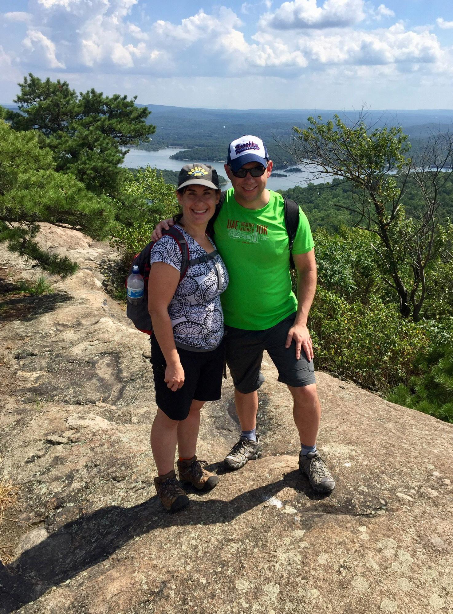 Hiking in Harriman Park