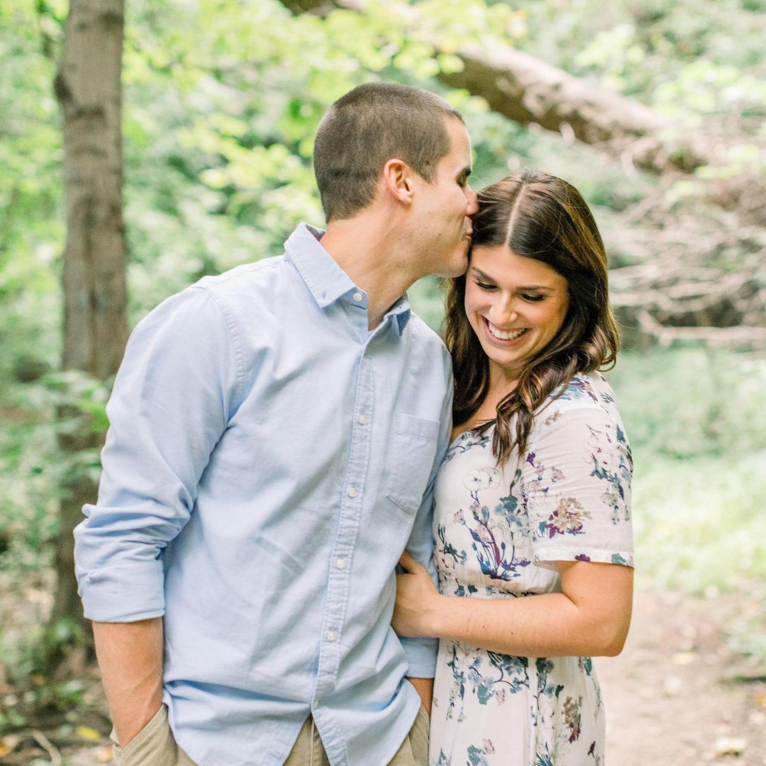 Engagement at High Cliff State Park