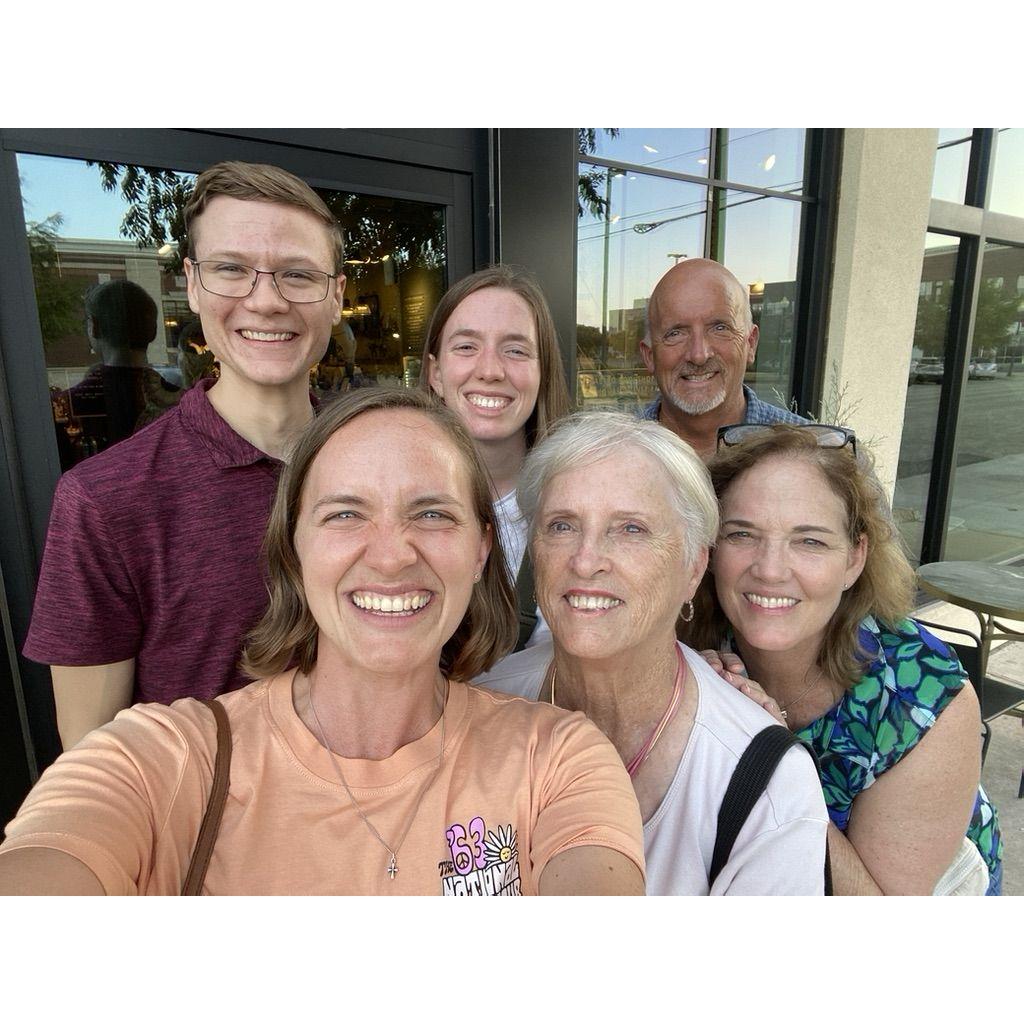A trip to Magnolia Market with Caroline's family!