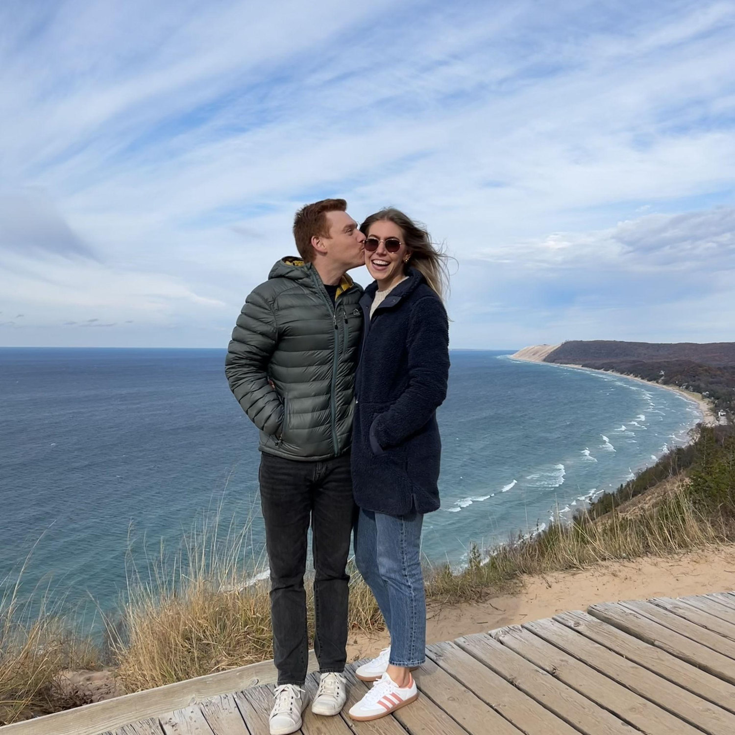 empire bluff in Michigan