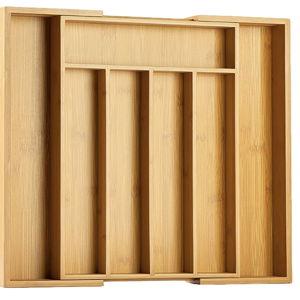 Bellsal Silverware Organizer Kitchen Drawer (Nature)