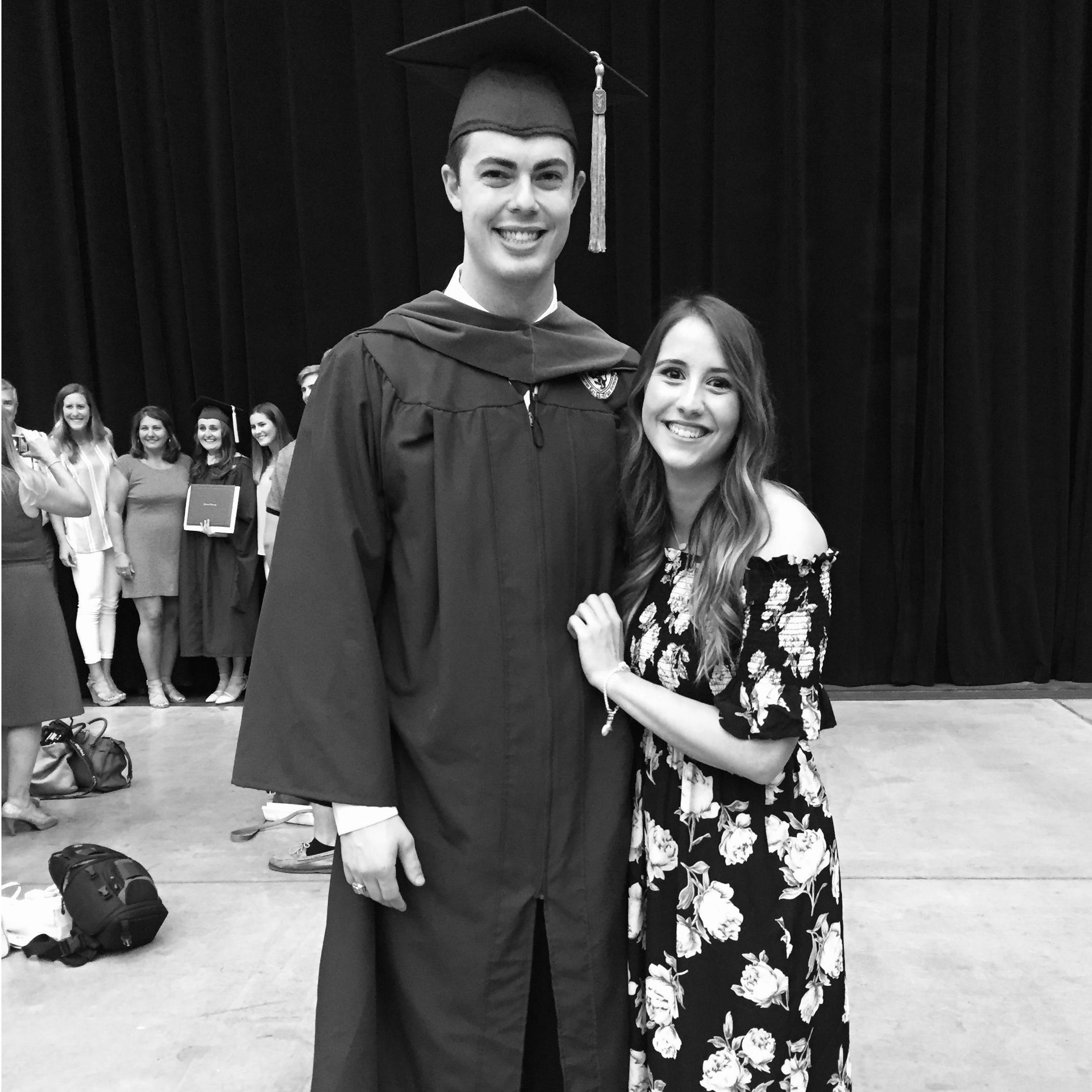 Matt's graduation from PT school.