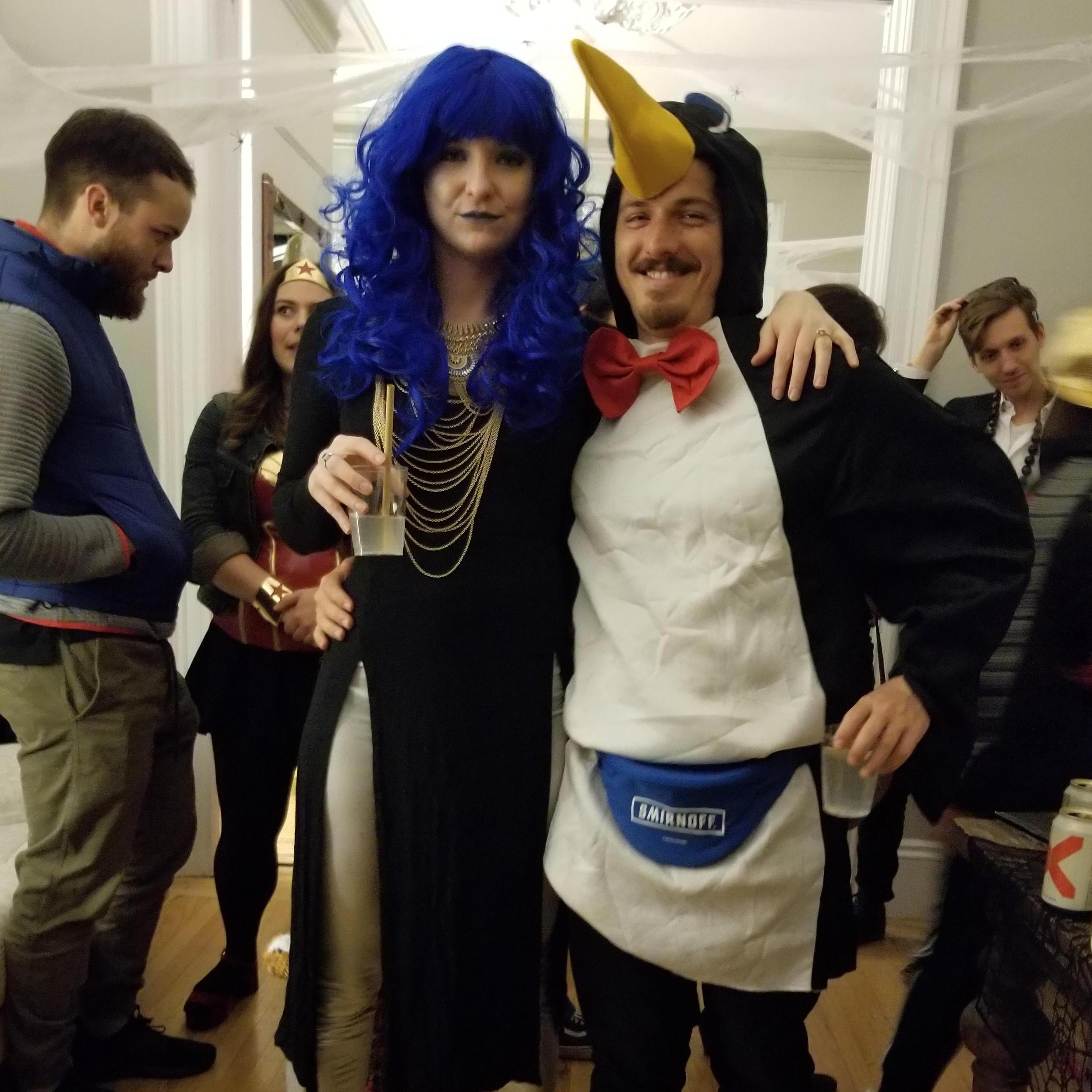 Halloween Costume win