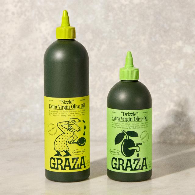 Graza Olive Oil Set - “Drizzle” & “Sizzle”