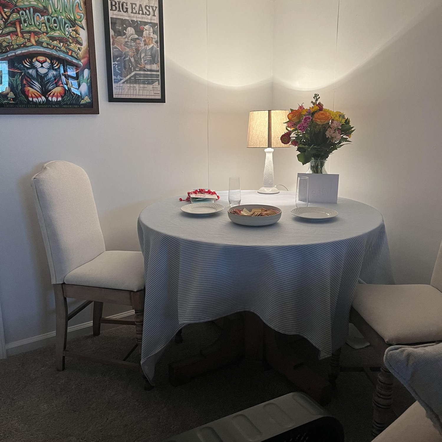 Cafe Beth: This Glenside eatery has two seats, doesn't take reservations, and serves only two things: focaccia pizza and champagne.