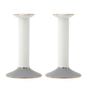 kate spade new york Oak Street™ Candlesticks (Set of 2)
