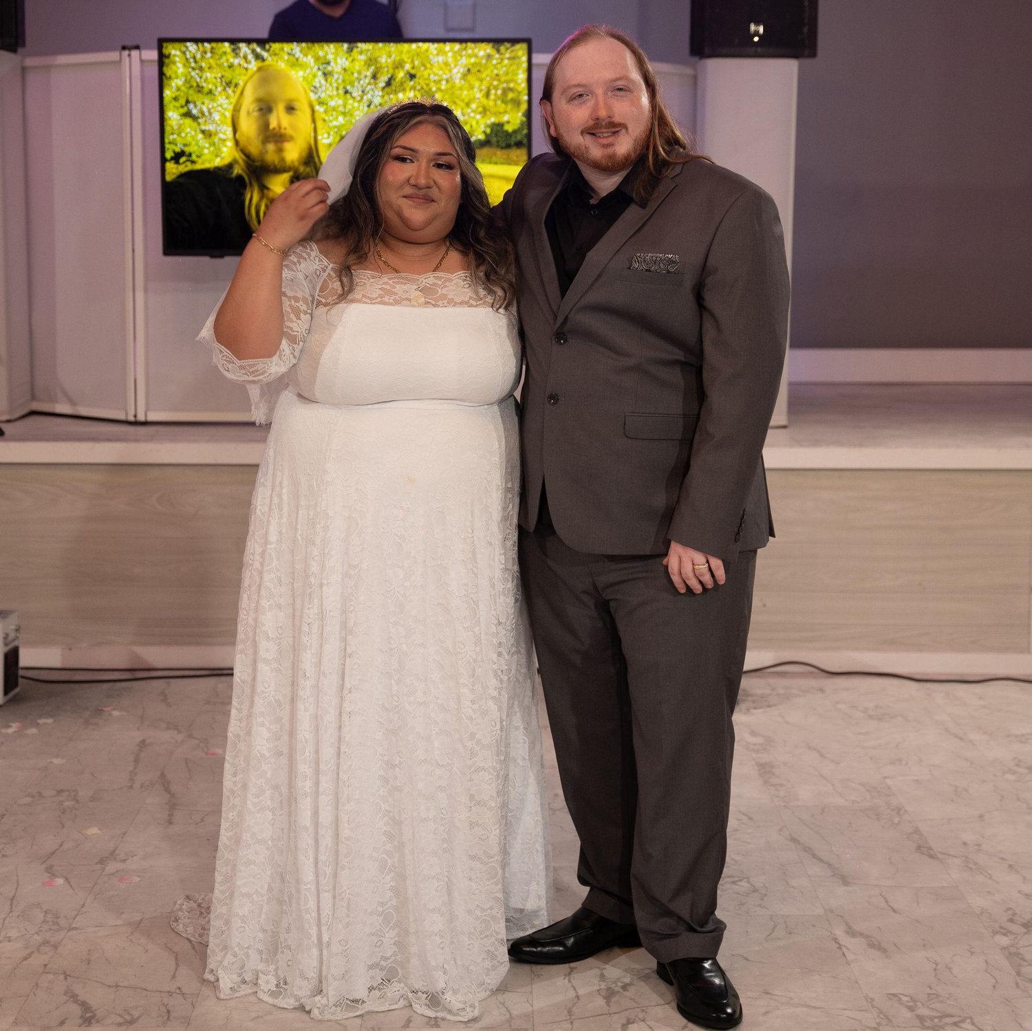 The newlyweds