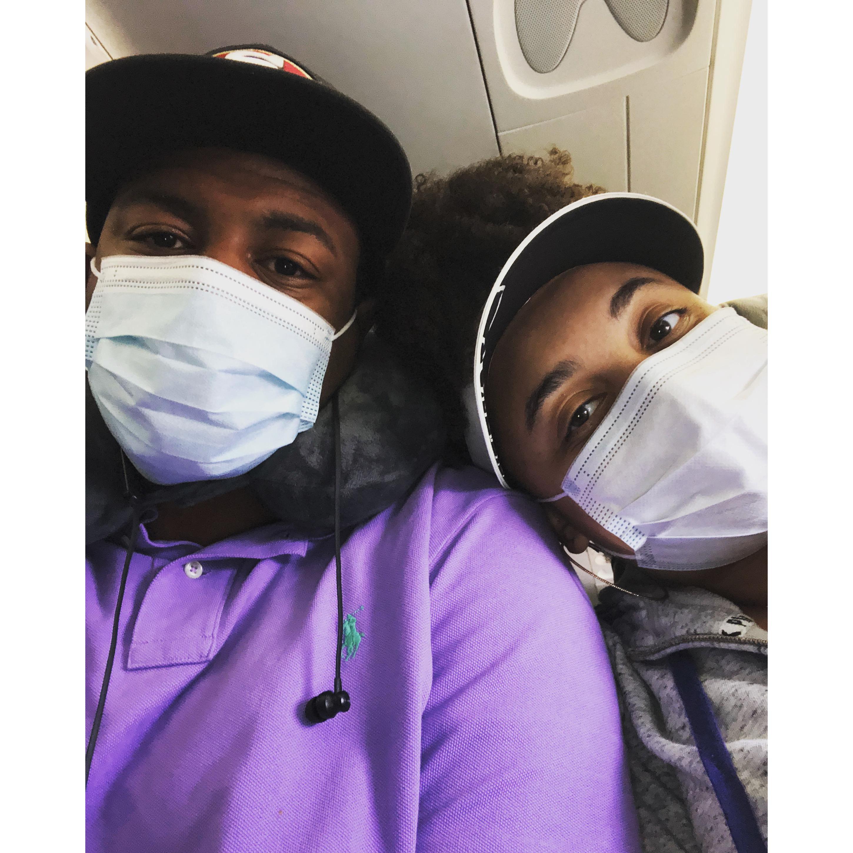 Traveling during COVID, August 2020