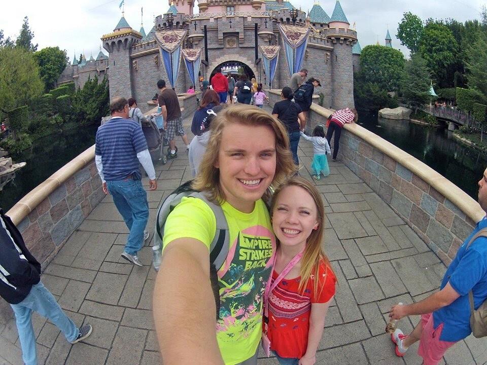 Our very first Disneyland trip together in 2014