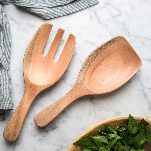 Magnolia Market: Mango Wood Salad Tossers
