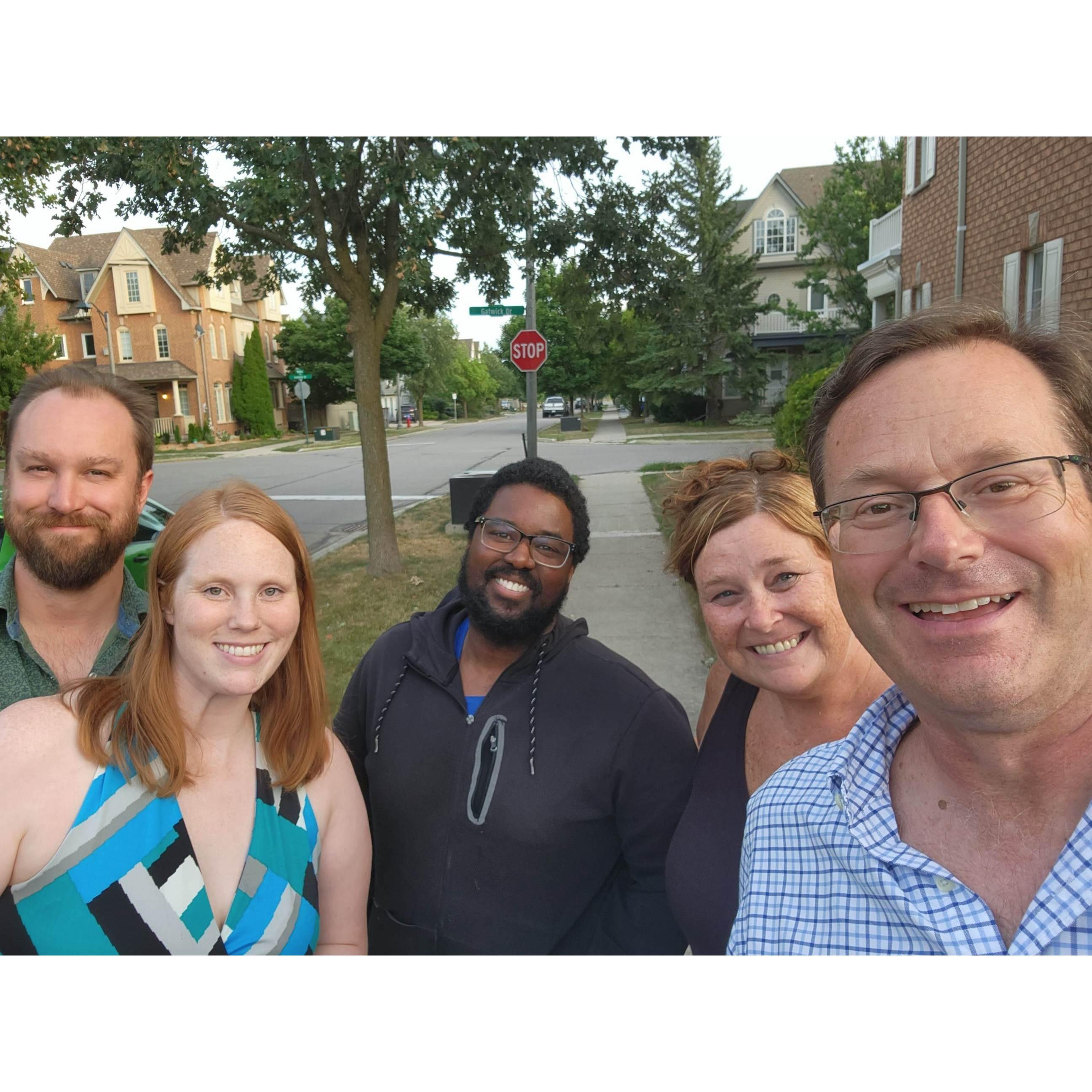 Family BBQ in Oakville, ON (2022)