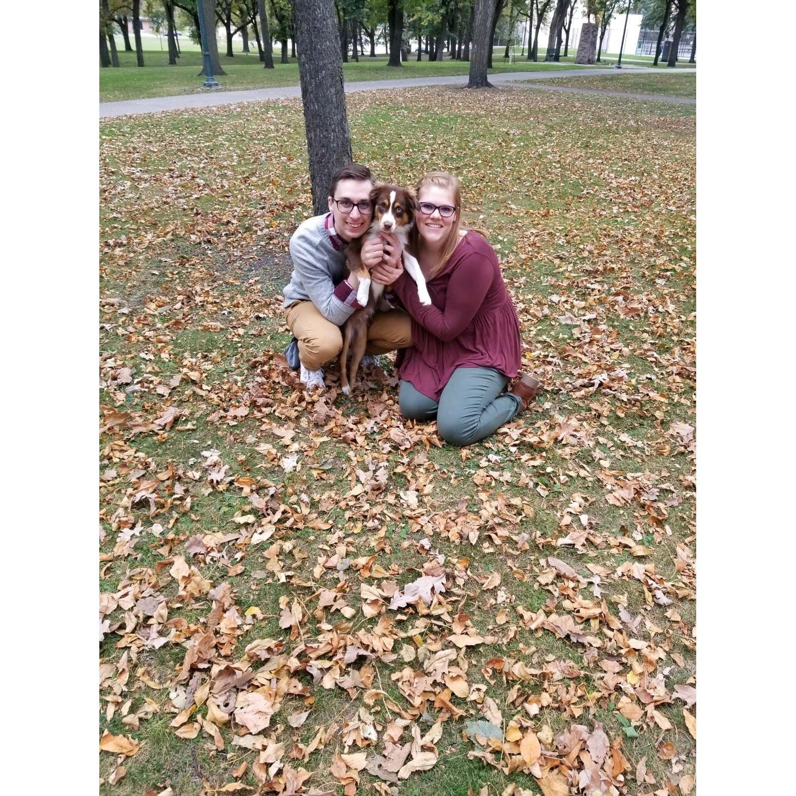 Family pictures at the park!