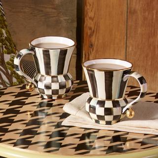 Courtly Check Ceramic Mug