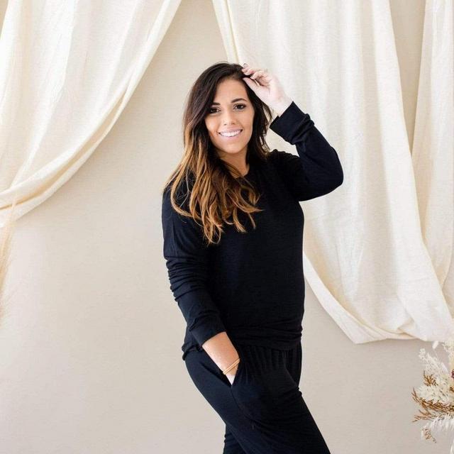 Women's Jogger Pajama Set in Midnight