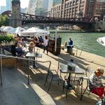 Chicago Riverwalk - Restaurants & Shops