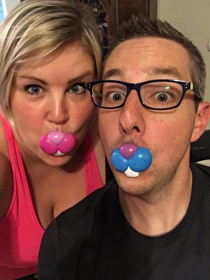 Fun with Easter bunny ring pops