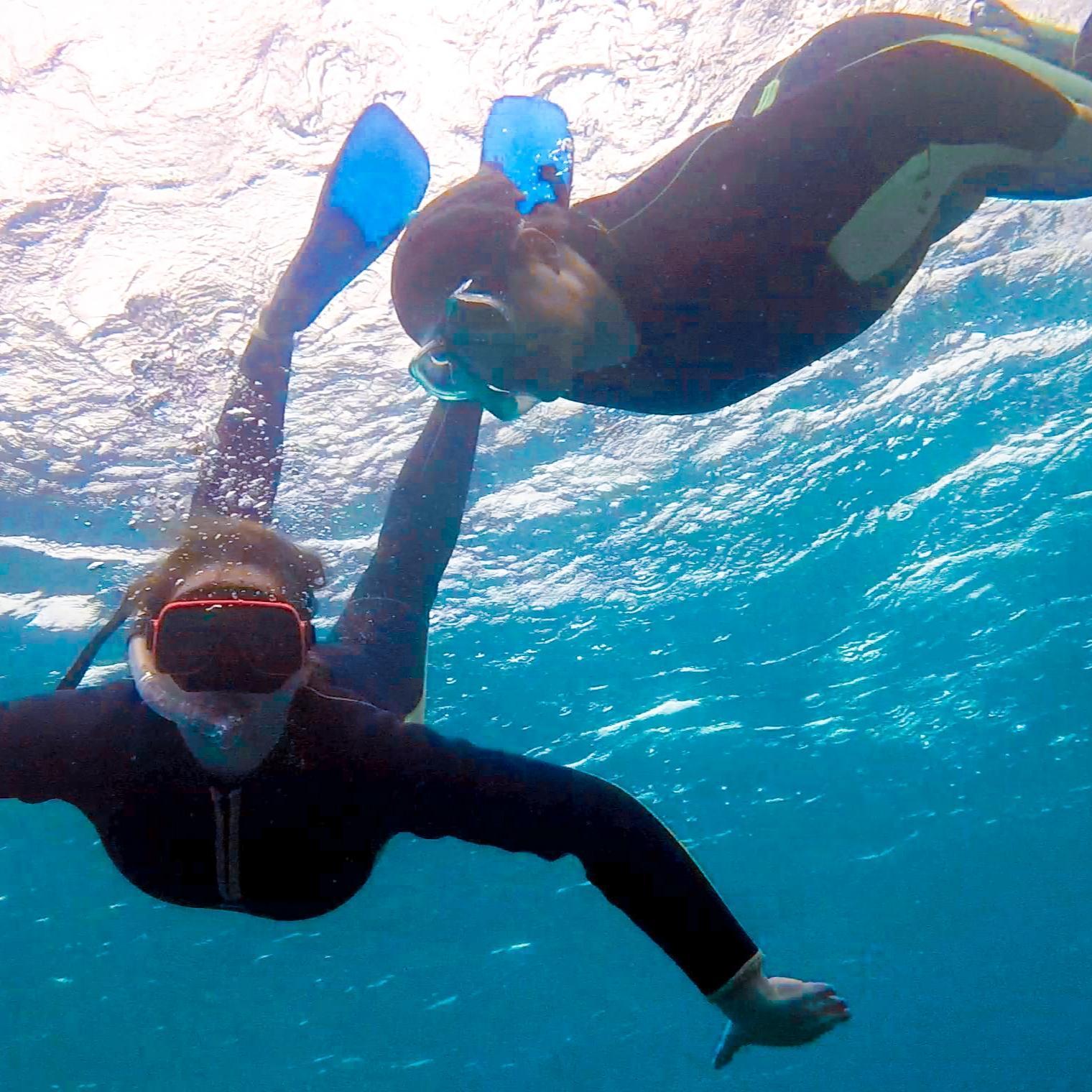 En av våre mange felles interesser er snorkling!
Ishigaki, Japan mars 2020