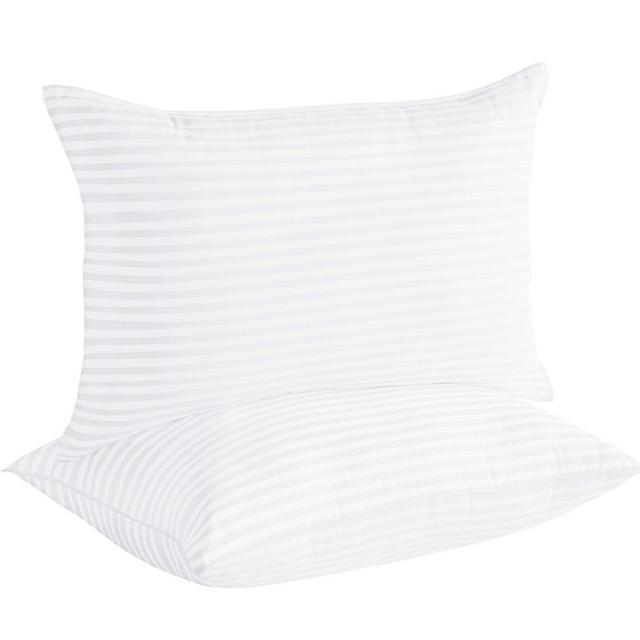 California Design Den 2-Pack Bed Pillows Standard Size set of 2, Cooling Luxury Hotel Pillows, for Back, Stomach or Side Sleepers, 20 x 26 Inches