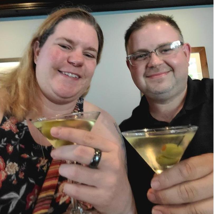 Pre-engagement martinis!