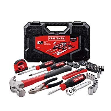 CRAFTSMAN Home Tool Kit / Mechanics Tools Kit, 57-Piece (CMMT99446)