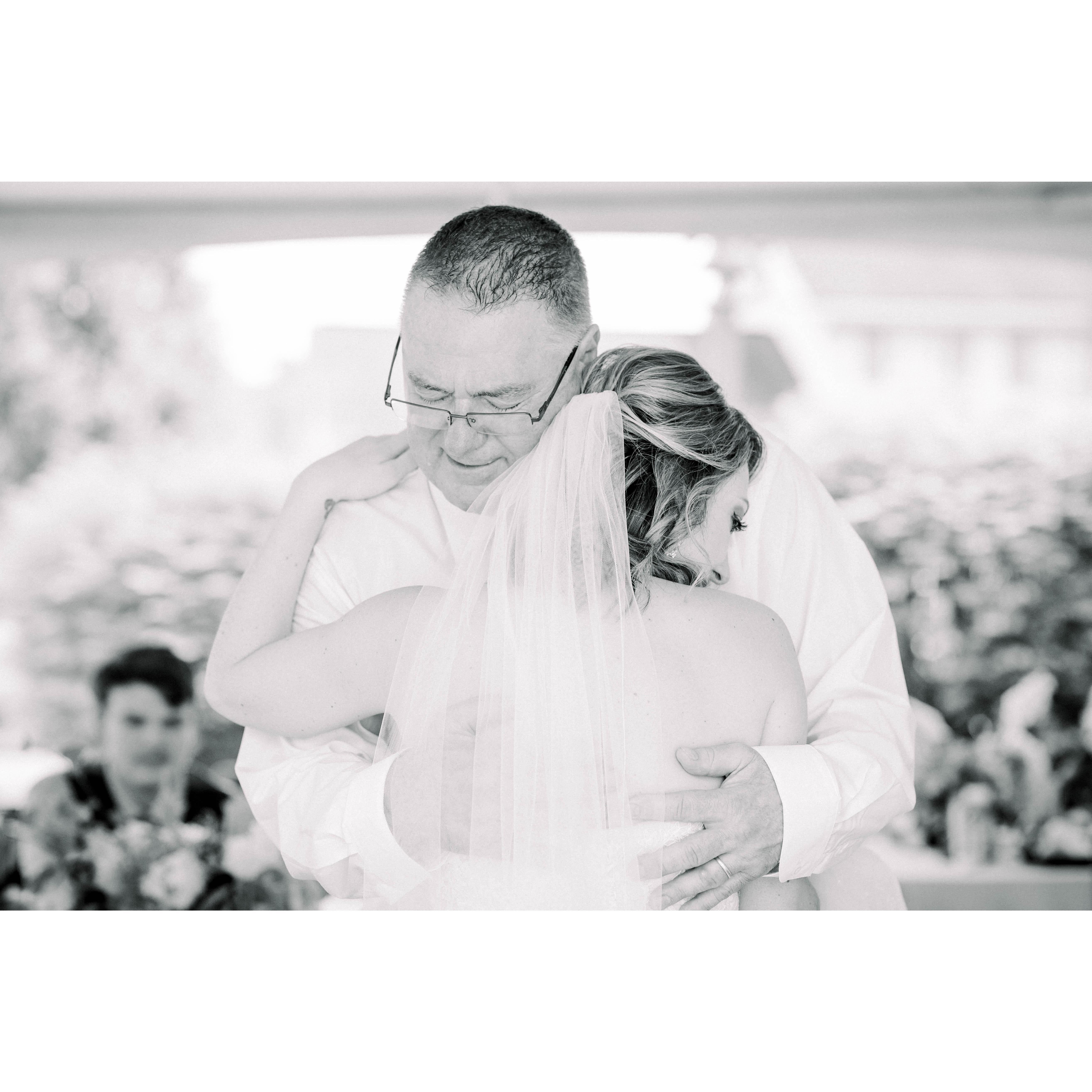 Father Daughter dance was Butterfly Kisses by Bob Carlisle: A song that used to be played for Kara when she was a little girl
