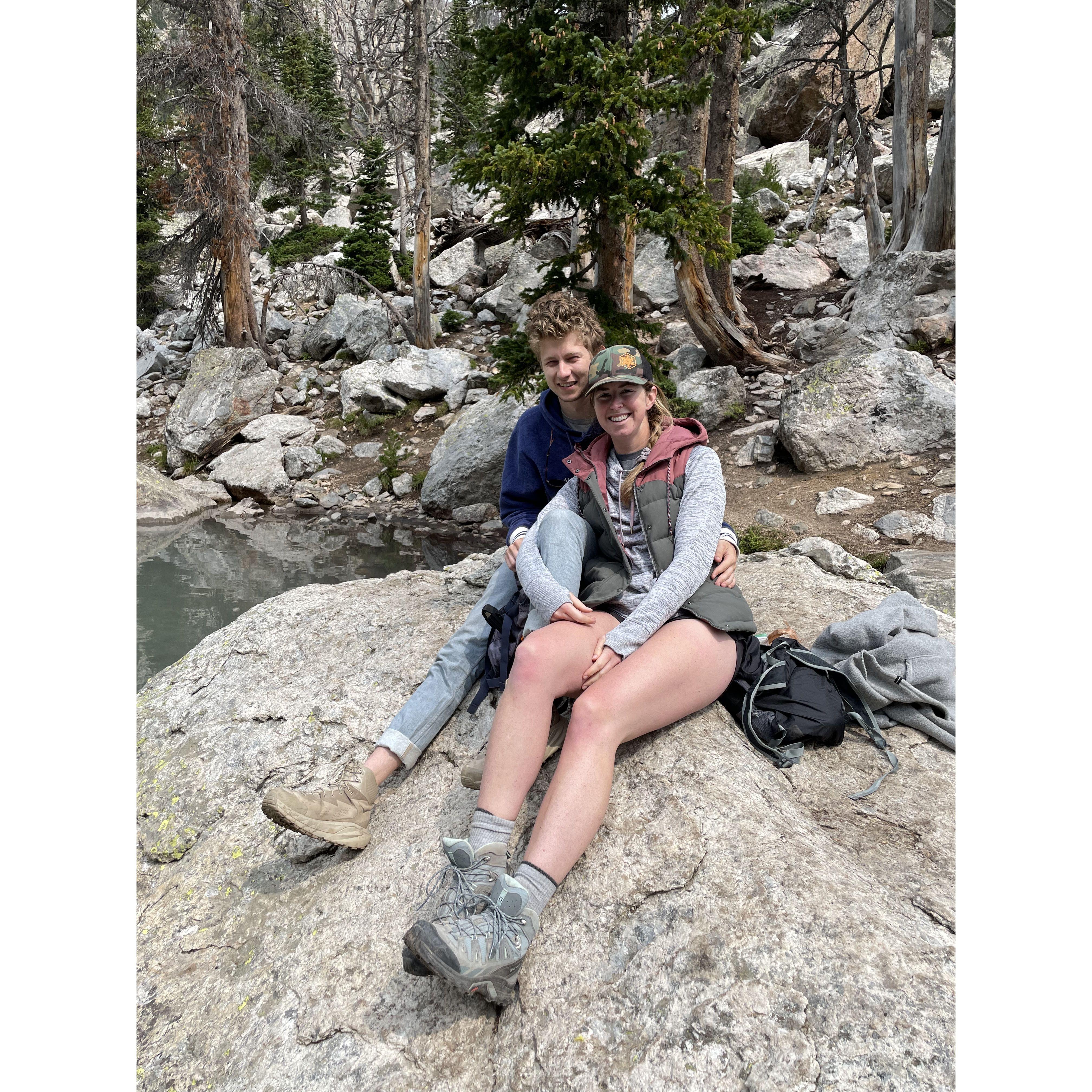 Delta Lake in Teton National Park (2021)