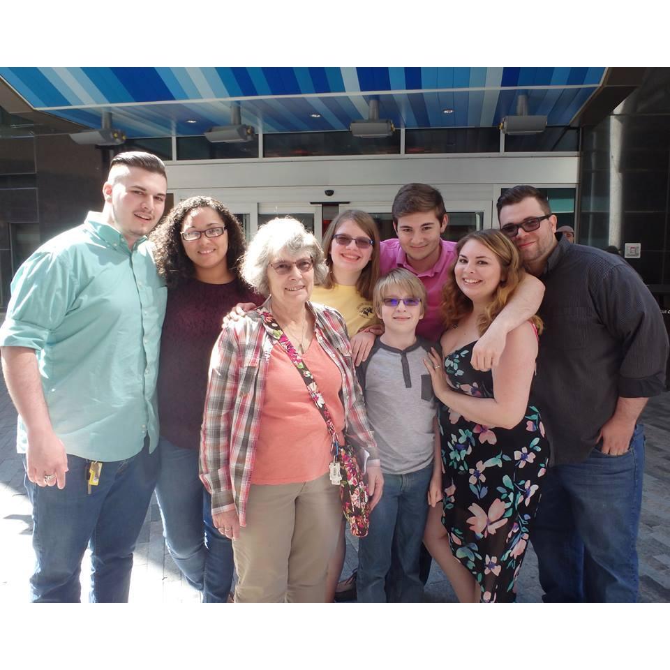 All of the kids with Nanny