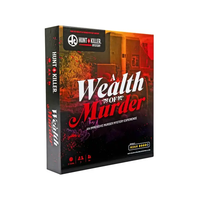 Hunt A Killer Mystery: A Wealth Of Murder Board Game