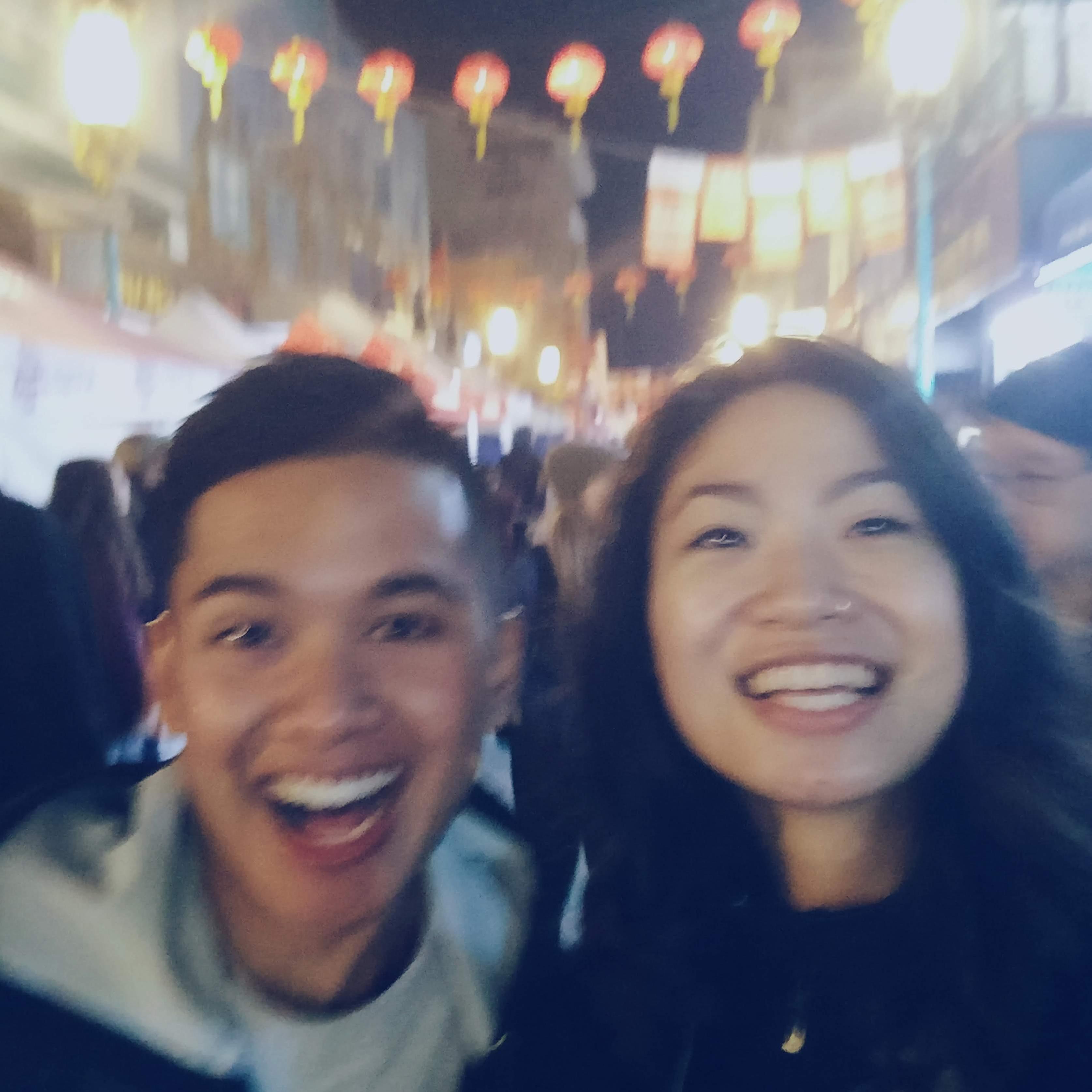 Chinese New Year, 2017.  In the midst of festivities, I (Aaron) asked Viv out on our first date.  It would still be until June of that year that things would be "official".