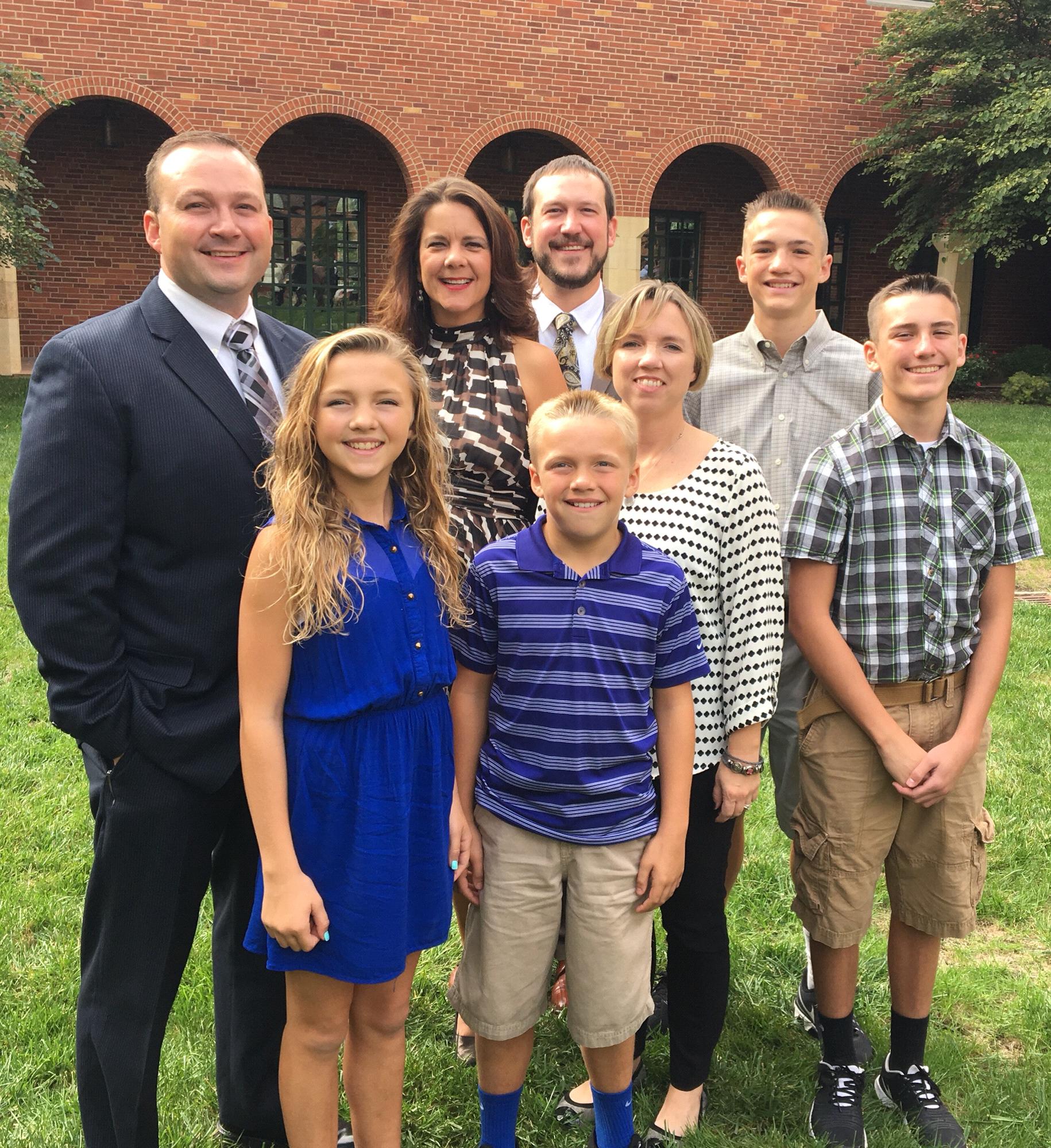 Wedding fun with Andy & Tricia and the kiddos
