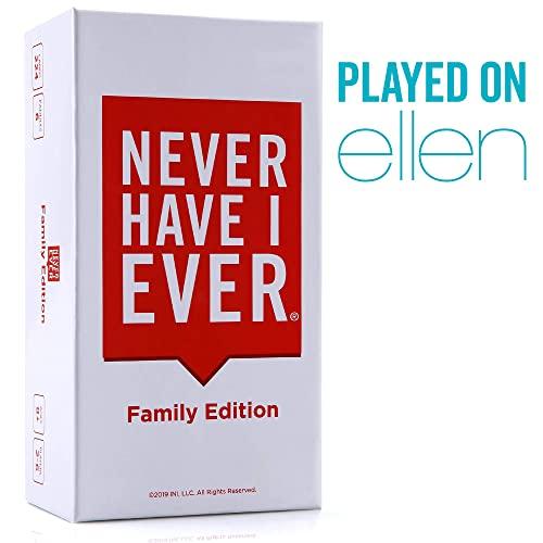 Never Have I Ever | Family Edition Ages 8+ | Fun Party Game for The Whole Family - Laugh About Your Past and Relive Your Funny Life Stories