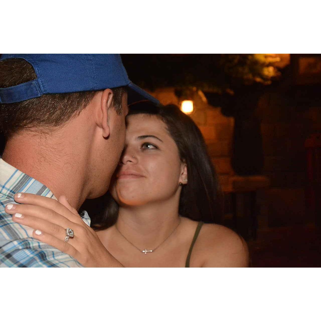 When we got engaged
