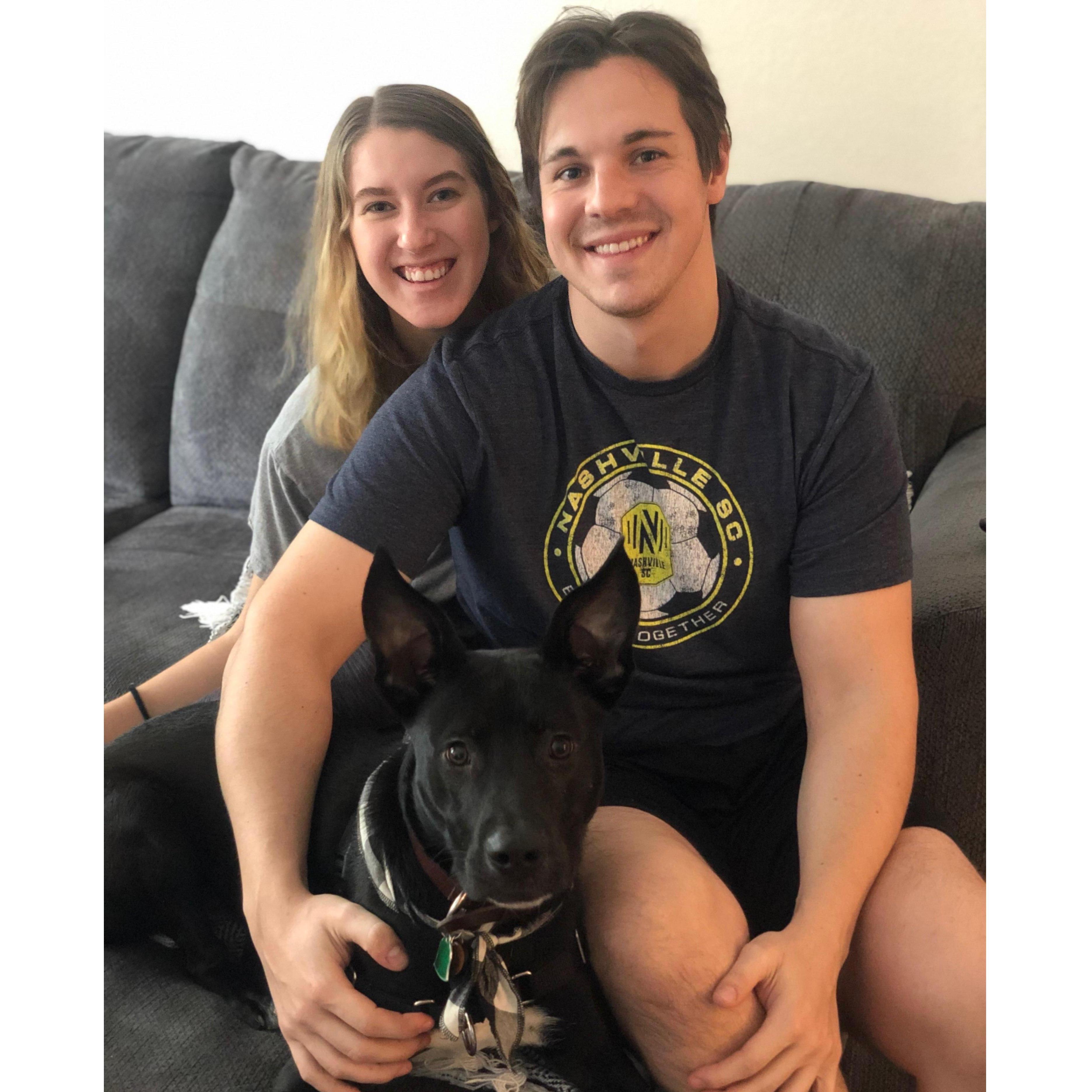 Spring 2020
Quarantine family photo (complete with the longest Joe's hair has ever been)