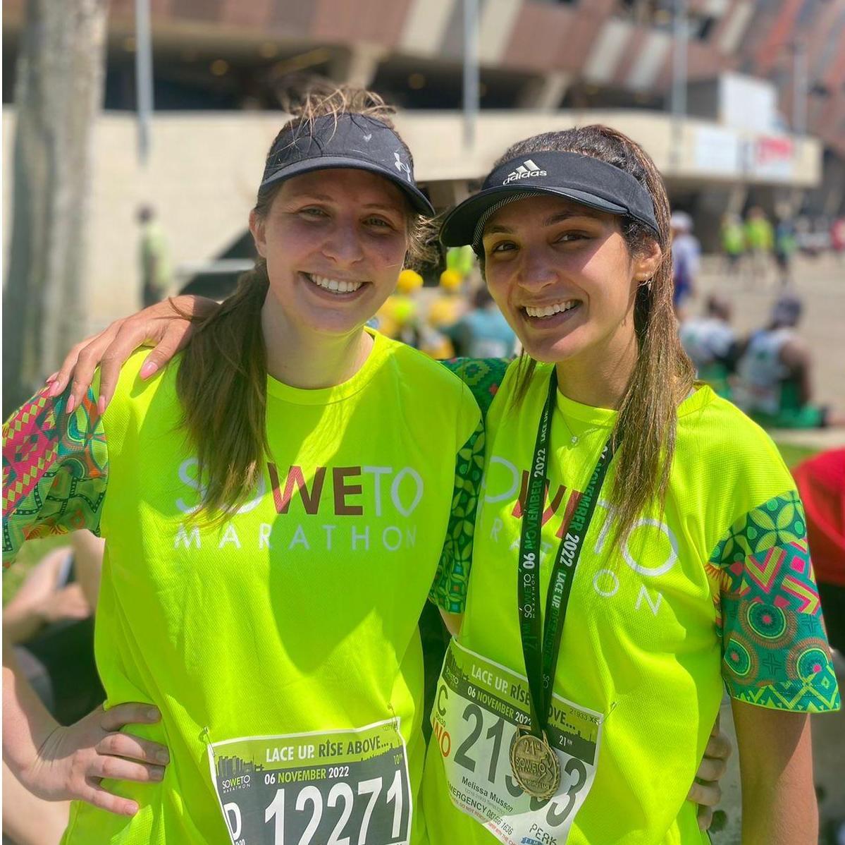 Joburg running with Mel