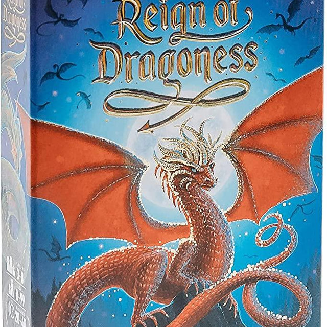 Grandpa Beck's Games Reign of Dragoness Card Game A Strategic Hand Elimination Card Game | from The Creators of Cover Your Assets, Cover Your Kingdom & Skull King | 3-8 Players 8+