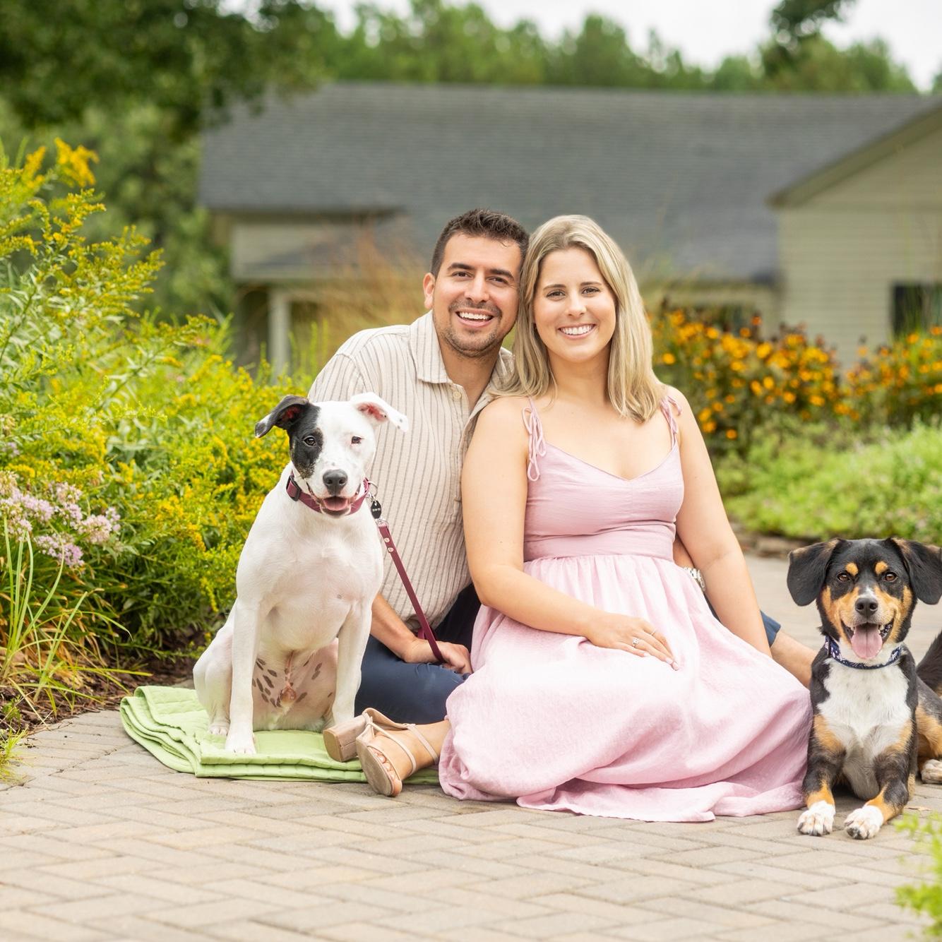 Engagement session photo