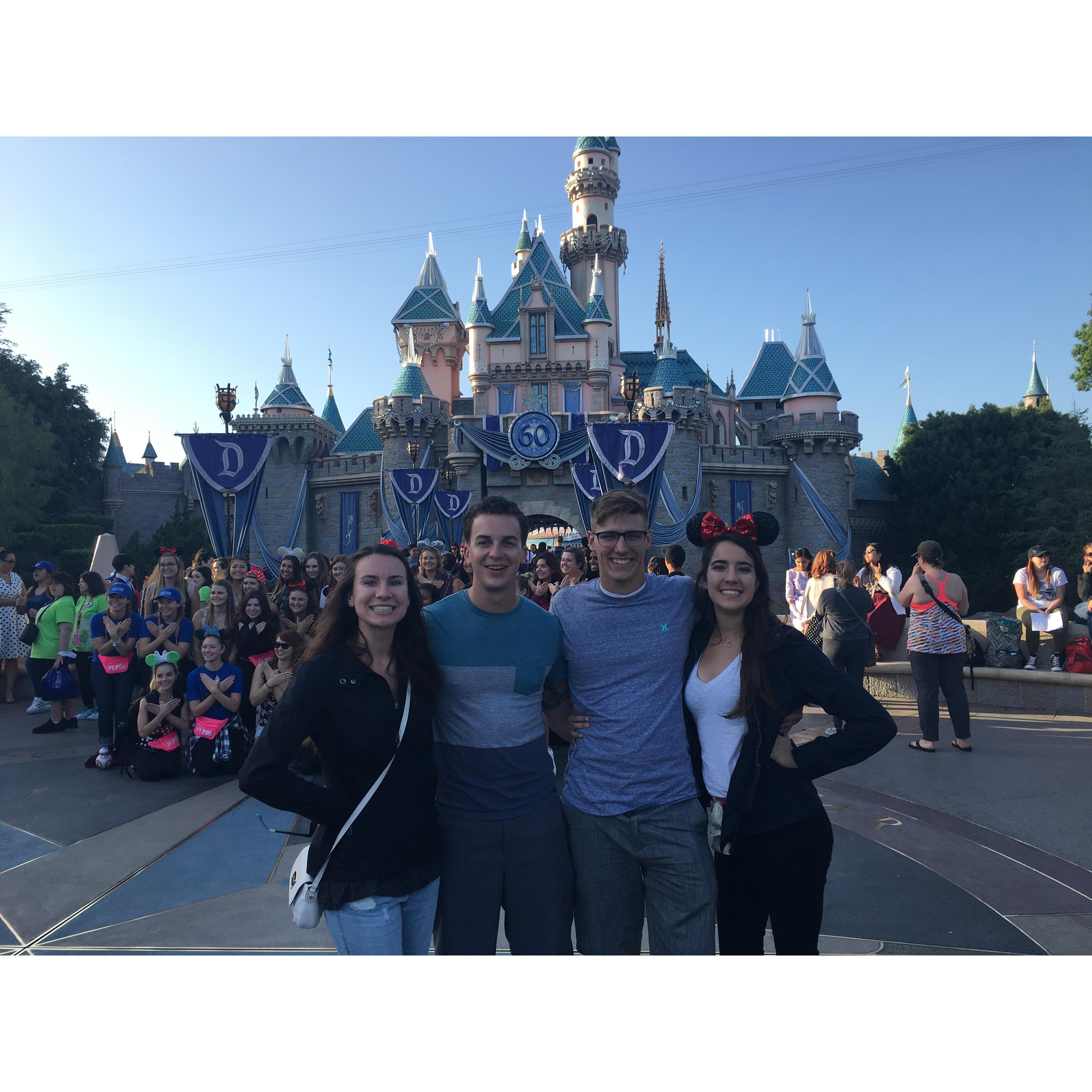 Nathan's first trip to Disneyland!