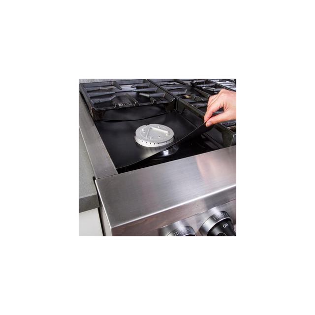 Kitchen + Home Nonstick Stove Top Range Burner Liners - Set of 8