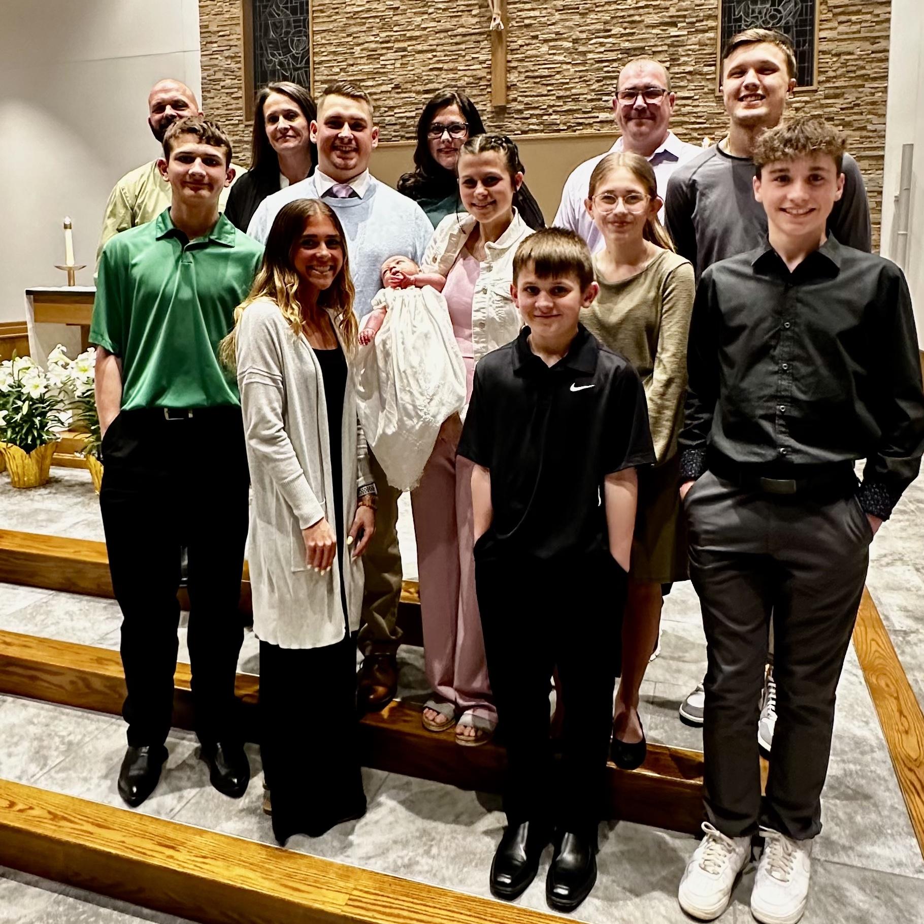 Easter Vigil

Barrett & Crow Family’s🤍

Kayleigh & Andrew got baptized 🤍