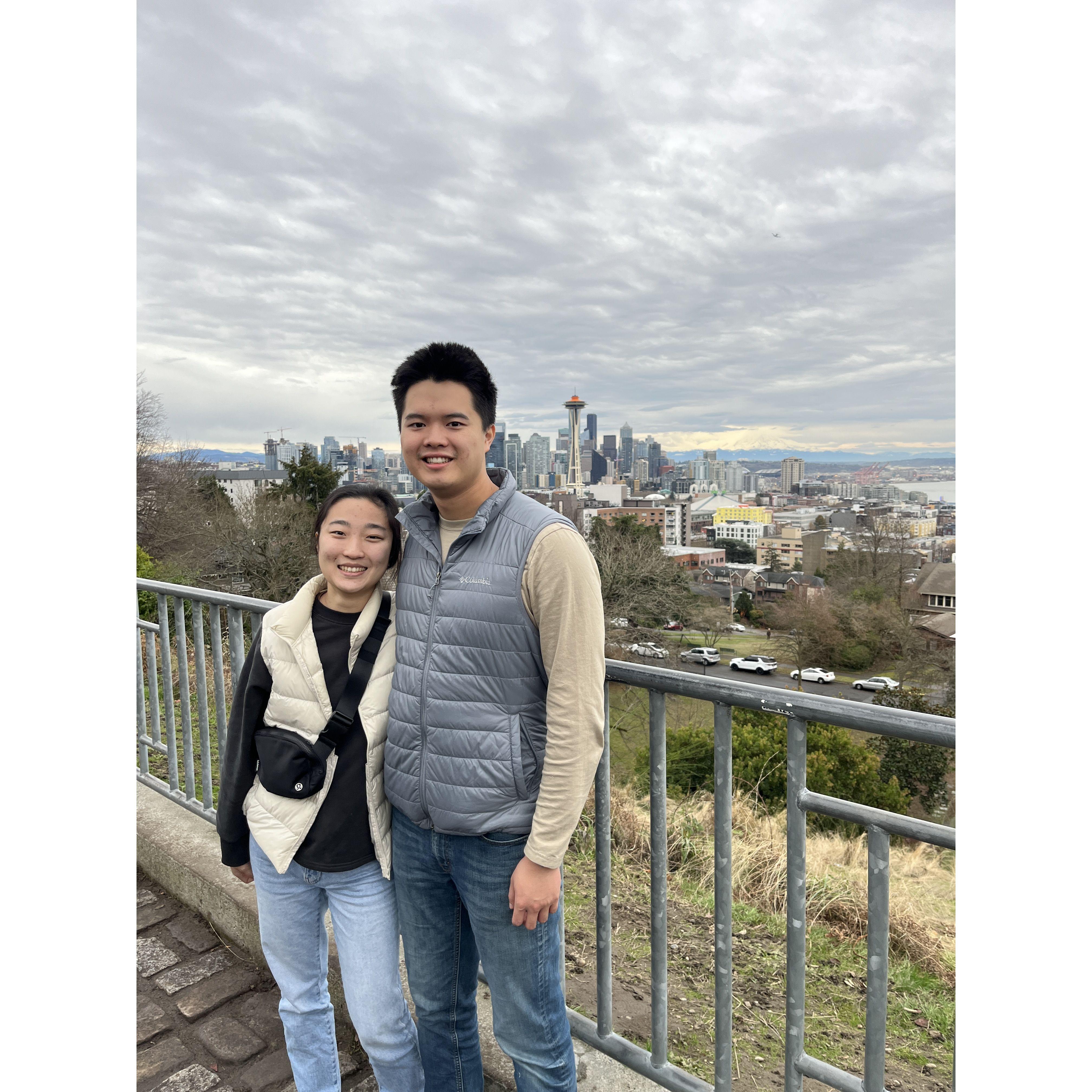Kerry Park in Seattle, good views of downtown!