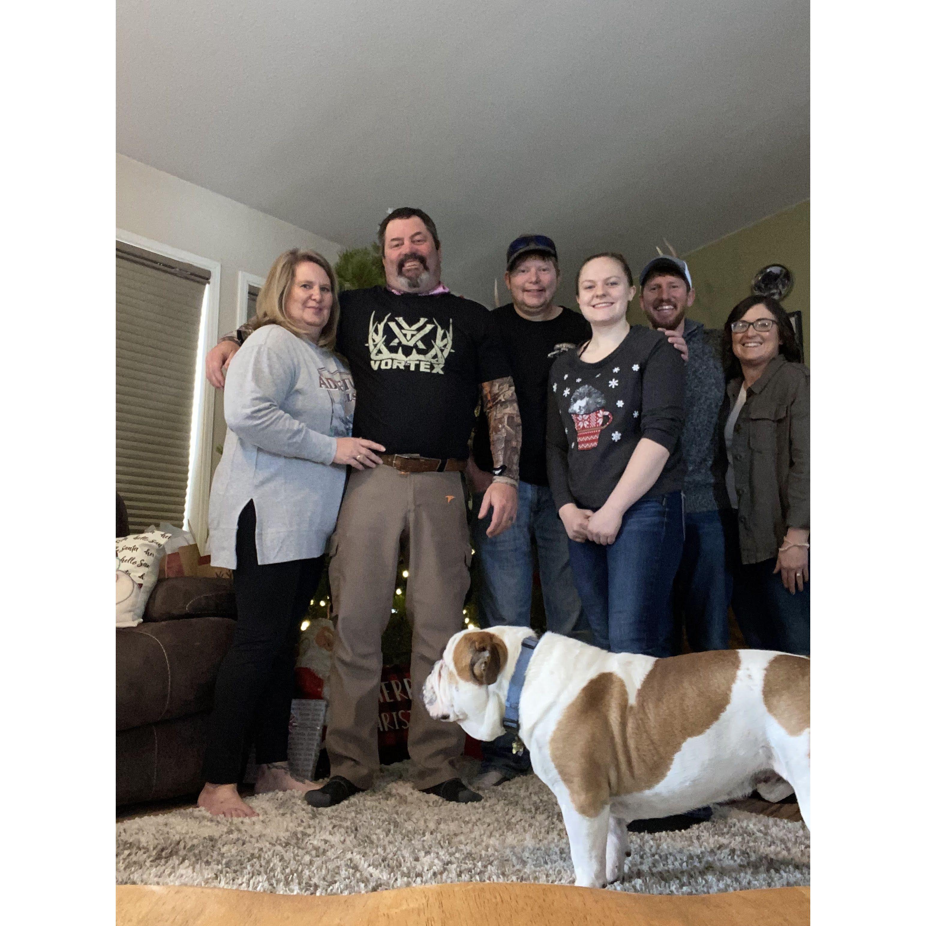 Christmas at the Hauf household before Baby H.