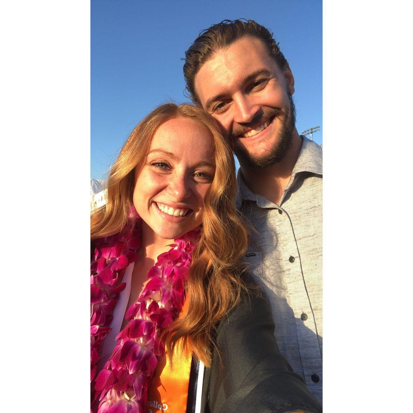 Amber's CSUF graduation! May 2019