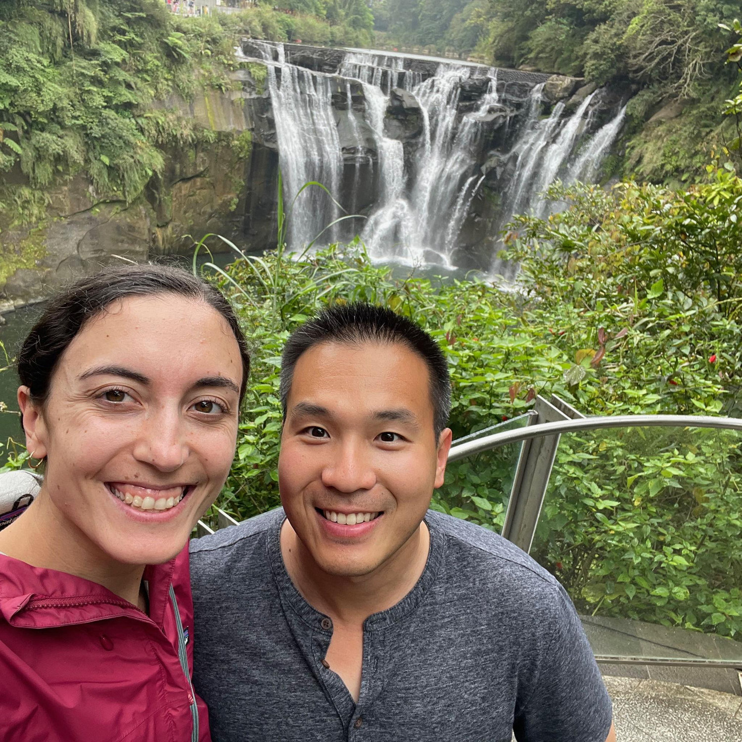 On our trip to Taiwan, seeing Damon's home town and meeting his parents