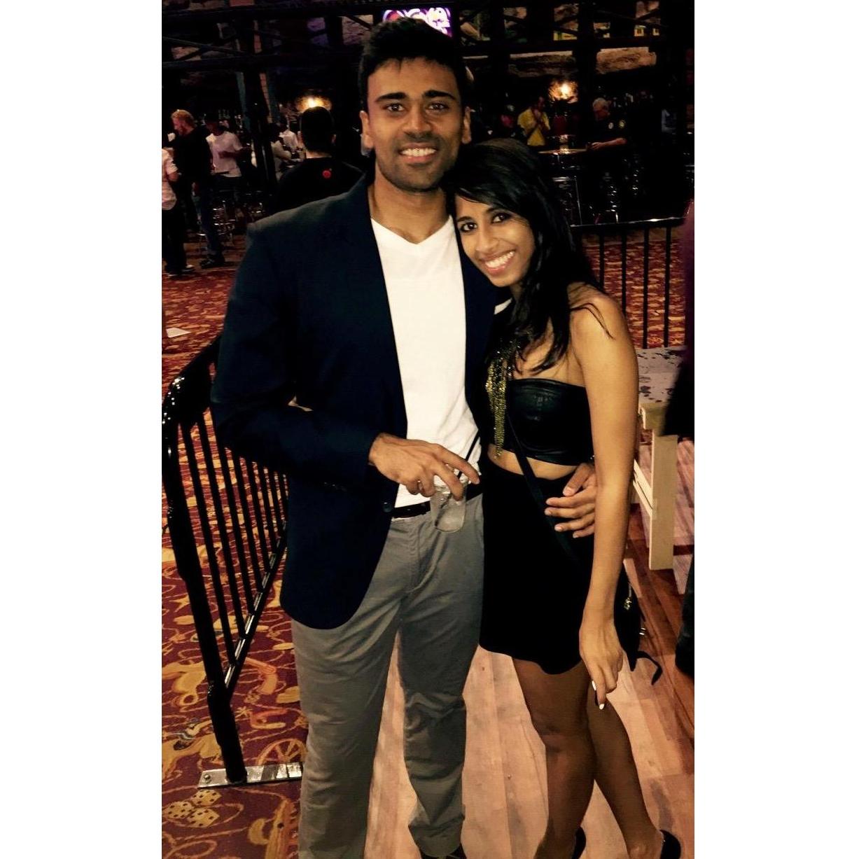 The night we became officially boyfriend and girlfriend