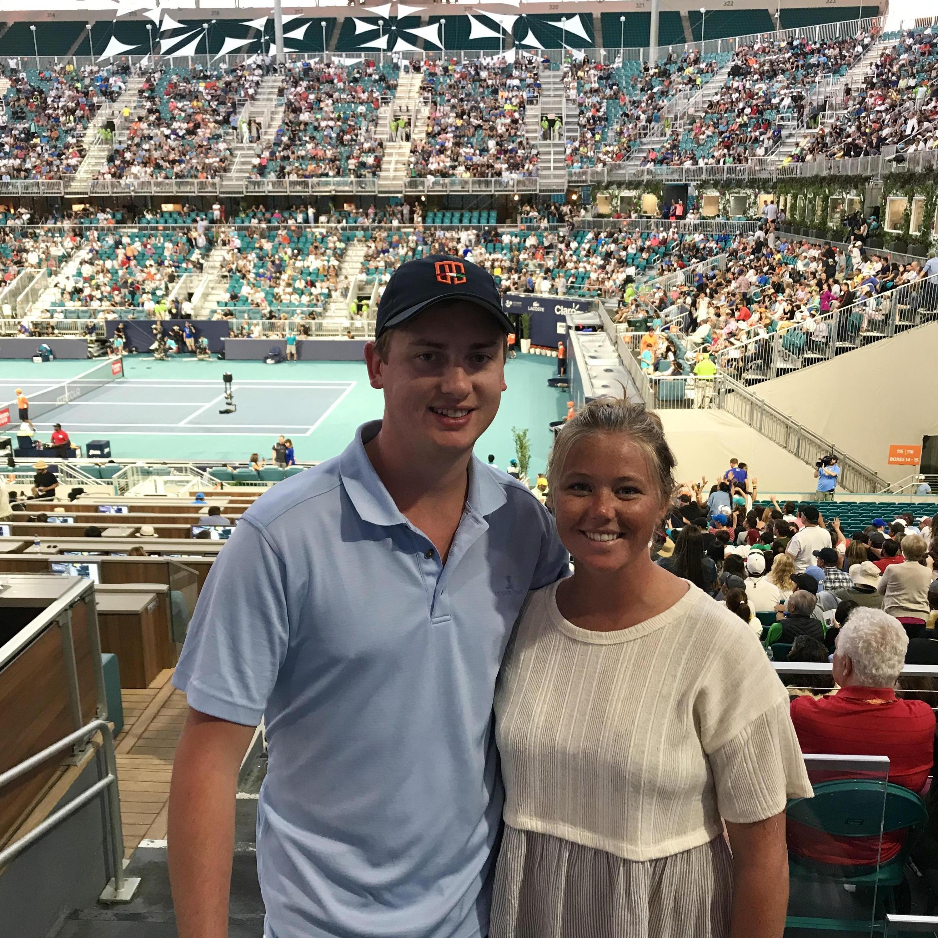 Grand Stand at the Miami Open